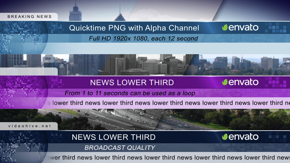 News Lower Third