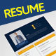 Resume Flat - GraphicRiver Item for Sale