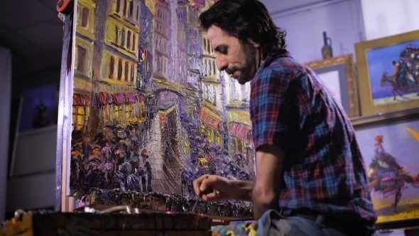 The Artist in his Studio alt