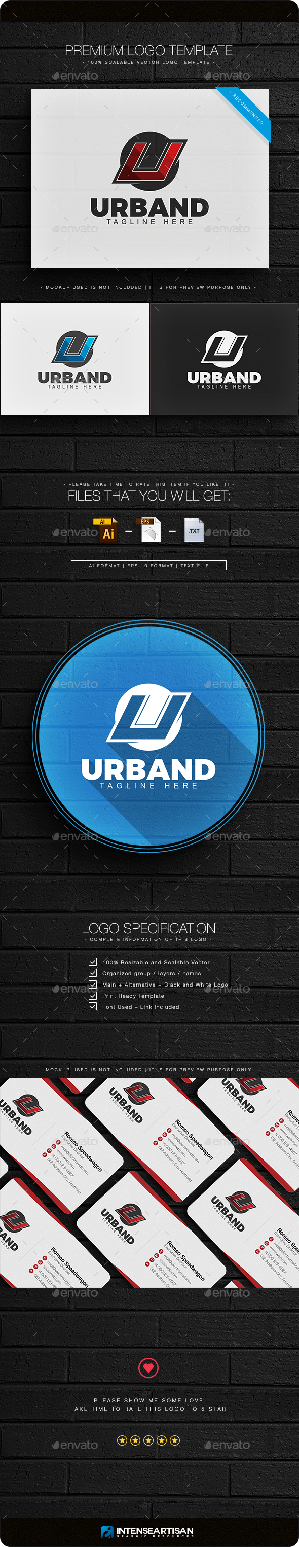 Urband - Letter U Logo