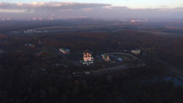 Church At Sunset