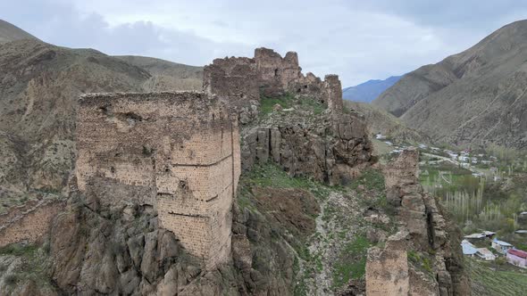 old medieval castle ruins