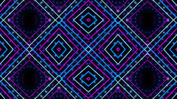 Colorful Lines Kaleidoscope