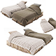Bed collecton 45 - 3DOcean Item for Sale