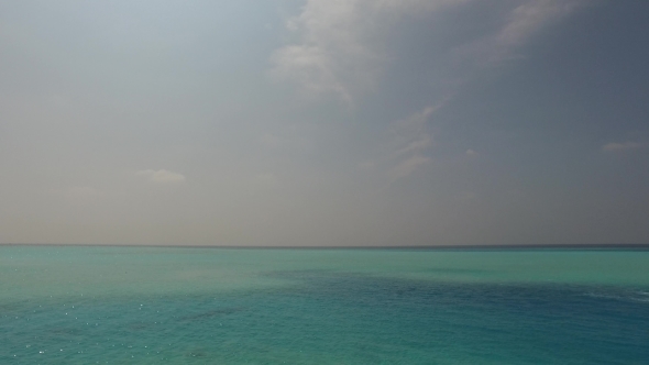 Sea And Sky On Maldives Beach 5