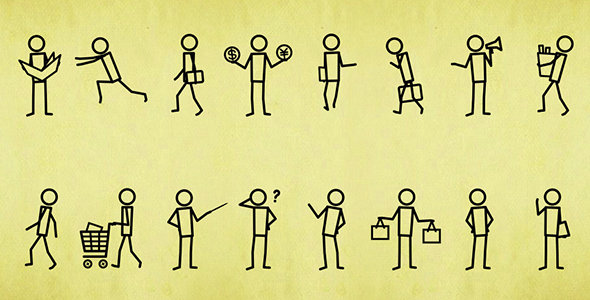 Business Stickman Animation Pack 5 alt