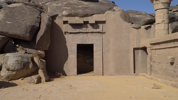 Kalabsha Temple on an island in Nubia next to Lake Nasser, Aswan, Egypt.