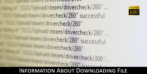 Information Of Downloaded Files