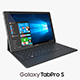 Samsung Galaxy TabPro S with Keyboard Black - 3DOcean Item for Sale