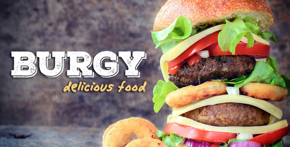 BURGY - Fast Food, Burgers, Pizzas, Salads HTML