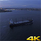 Flying Above Bosporus And Ship - VideoHive Item for Sale