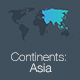 Continents: Asia Keynote Template - GraphicRiver Item for Sale