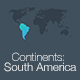 Continents: South America PowerPoint Template - GraphicRiver Item for Sale