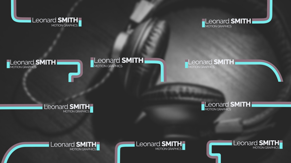 Lower Thirds Stripes alt