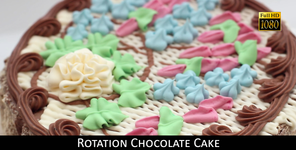 Rotation Chocolate Cake 5