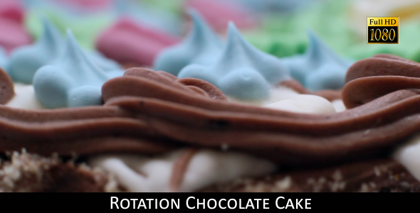 Rotation Chocolate Cake 6