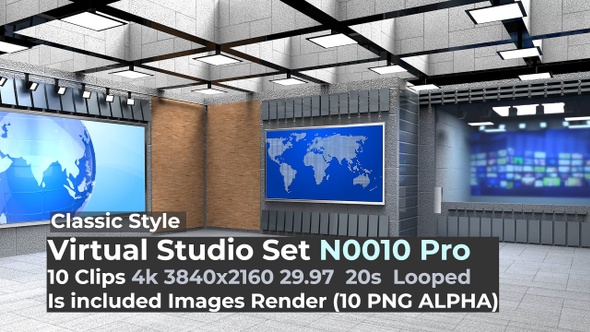 Classic Style Virtual Studio Set N0010 Pro