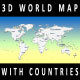 3D World Map  - 3DOcean Item for Sale