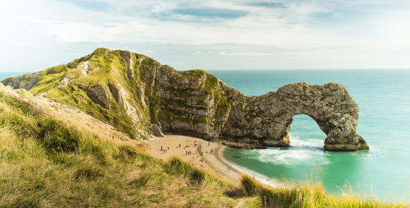 English Beach - Durdle Door - Dorset UK