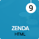 Zenda - Onepage HTML Template - ThemeForest Item for Sale