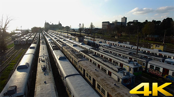 Old Train Vagons alt