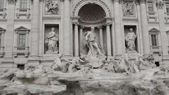 The Trevi Fountain