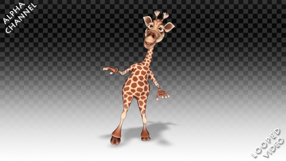 3D Giraffe - Twist Dance