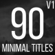 Minimal Titles - VideoHive Item for Sale