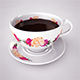 elegant coffee cup - 3DOcean Item for Sale