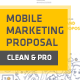 Clean Mobile Marketing Proposal - GraphicRiver Item for Sale