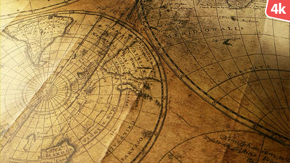 Vintage Old Map 151 alt