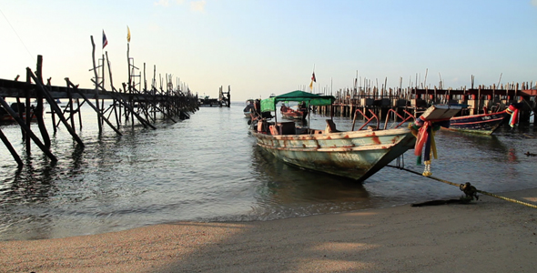 Fishing Boat At The Pier