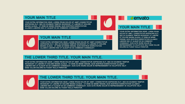 Corporate Lower Thirds 1