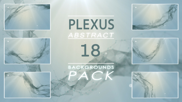 18 Plexus Backgrounds Pack