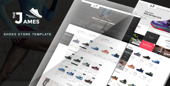 Shoes Store HTML Template - James