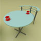 modern Tea Table - 3DOcean Item for Sale