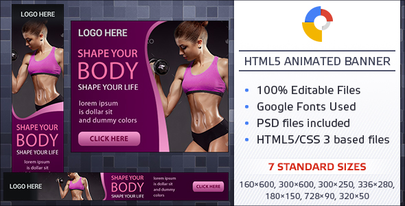Fitness - GWD Banners 