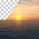 Ocean Sunset Loop With Alpha channel - VideoHive Item for Sale
