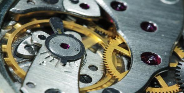 Mechanism Of Old Clock In The Work 7 alt