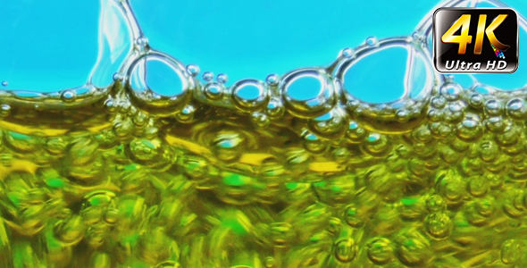 Oil Water Bubbles 12