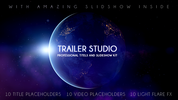 Trailer Studio - Titels and Slideshow