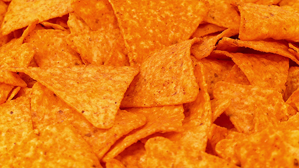 Tortilla Chips Rotating