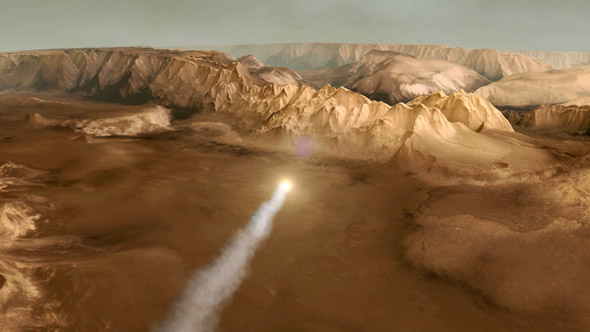 Meteor on Mars 4