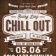 Chill Out Flyer/Poster V. 02 - GraphicRiver Item for Sale