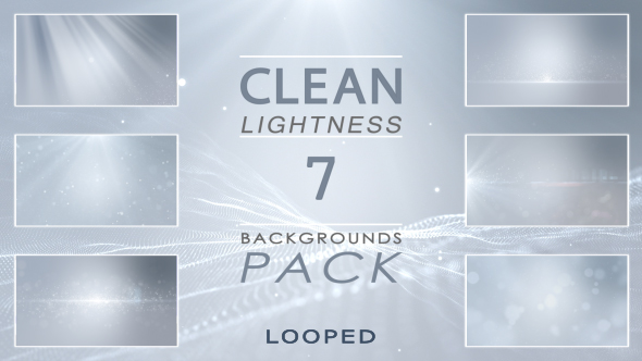 7 Clean Backgrounds Pack