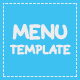 Stylish and Modern Menu Template - GraphicRiver Item for Sale