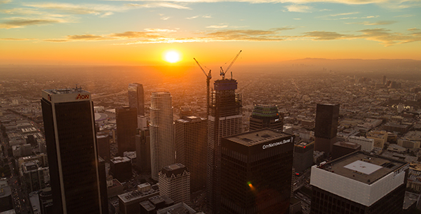 Downtown Los Angeles Day To Night alt
