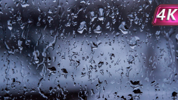 Drops of Rain on Glass alt