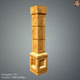Low Poly Sand Pillar - 3DOcean Item for Sale