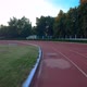 Man athlete jogging, training of stadium - VideoHive Item for Sale